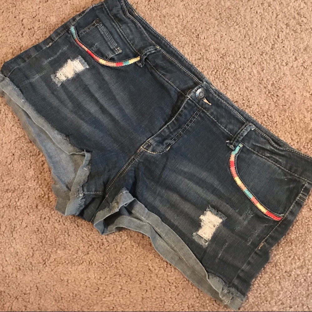 Mossimo Supply Co Shorts with Embroidered Detail